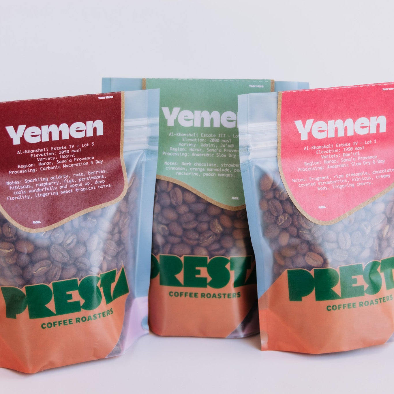 Yemen - Al-Khanshali Estate 3-Pack / 4oz. each